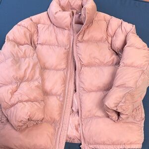 Uniqlo Light Pink Puffer Jacket